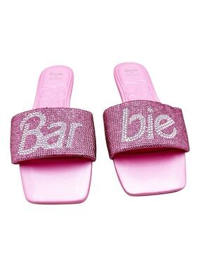 🆕{ALDO x Barbie} Barbieville Flat Slide Sandals